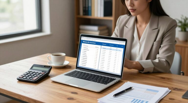 Term Life vs Whole Life Insurance Calculator