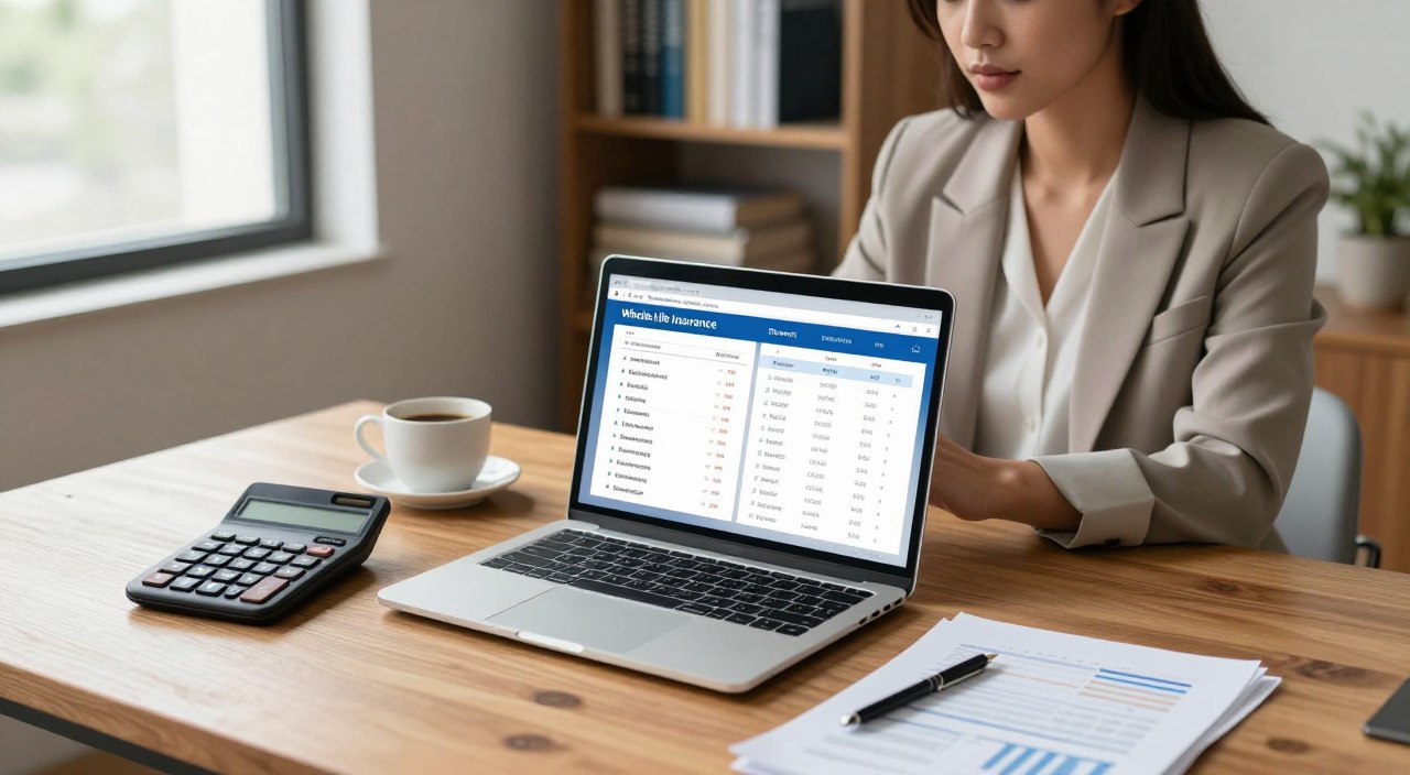 Term Life vs Whole Life Insurance Calculator